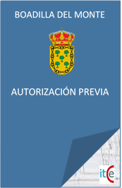 LICENCIAS URBANISTICAS PRESUPUESTO AUTORIZACION PREVIA BOADILLA DEL MONTE