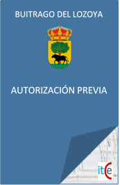 PRESUPUESTO LICENCIAS URBANISTICAS AUTORIZACIÓN PREVIA EN BUITRAGO DEL LOZOYA