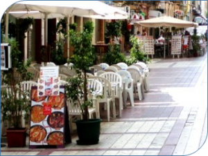 Ordenanza para mesas y veladores de terraza de bares en Getafe para 2016