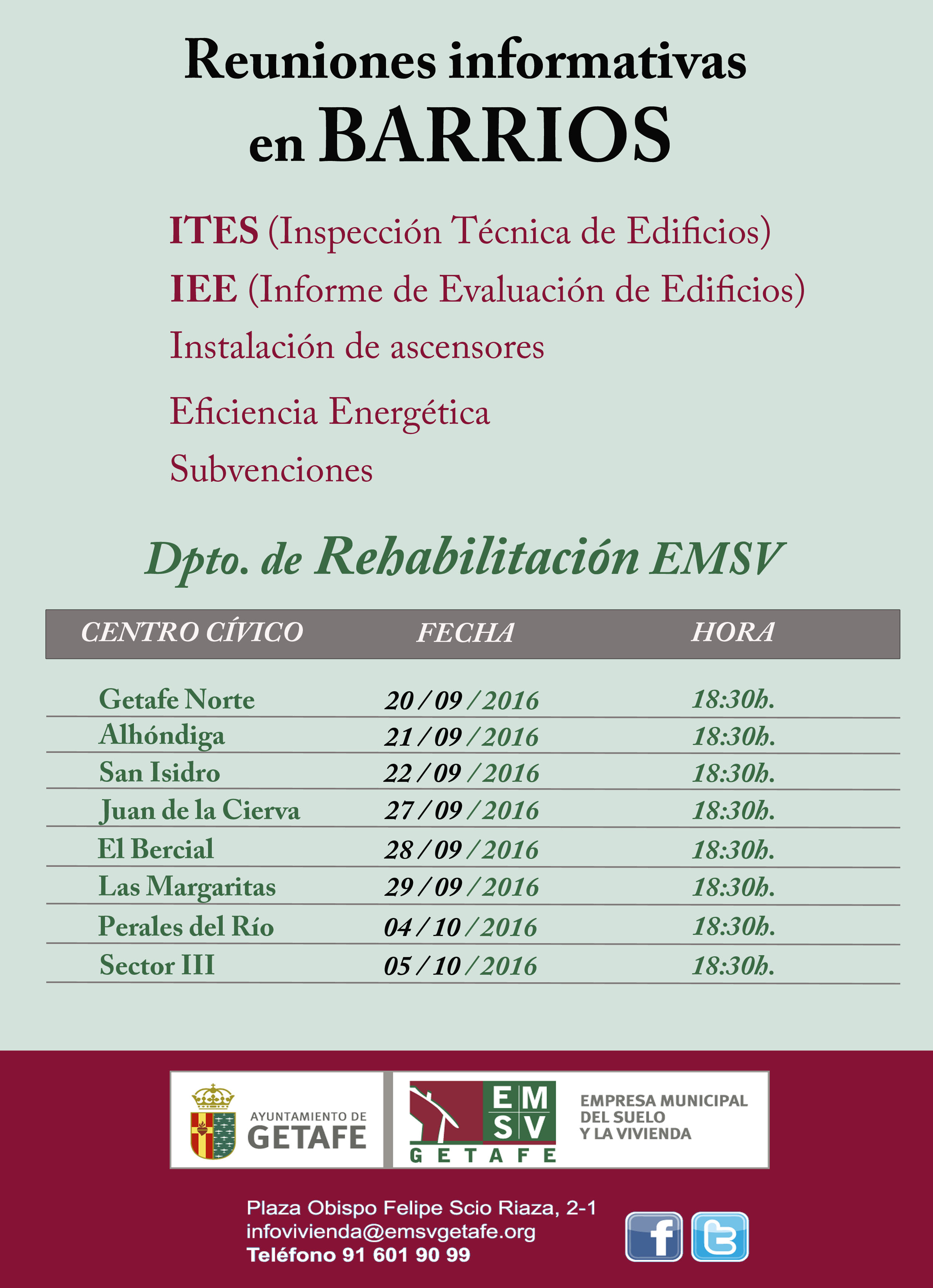 EL INFORME DE EVALUACION DE EDIFICIOS-IEE Y LA ITE EN GETAFE