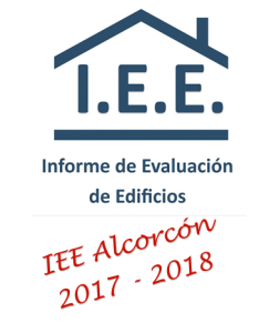 IEE INFORME DE EVALUACION DE EDIFICIOS EN ALCORCON EN 2017 y 2018
