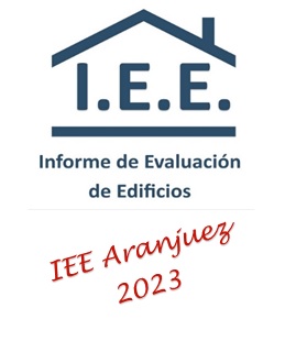 INFORME DE EVALUACION DE EDIFICIOS IEE EN ARANJUEZ EN 2023