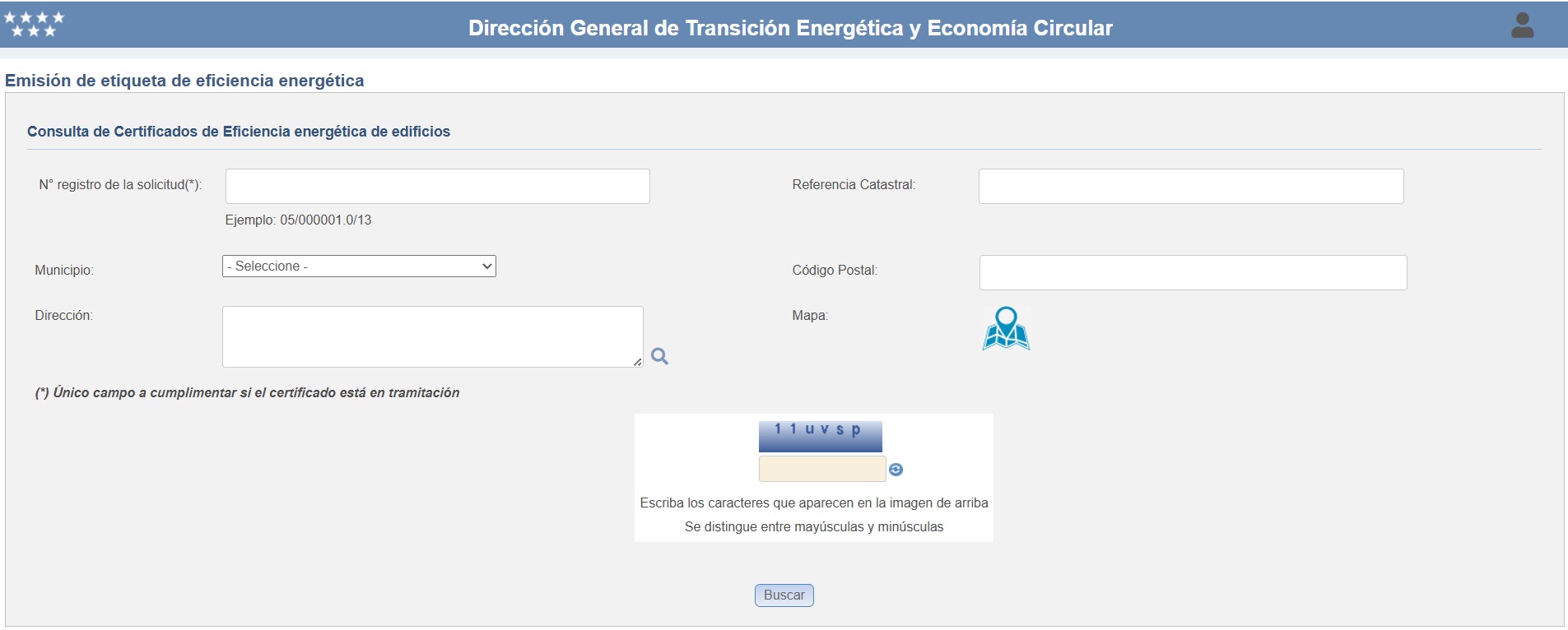 descarga de la etiqueta energética de la Comunidad de Madrid
